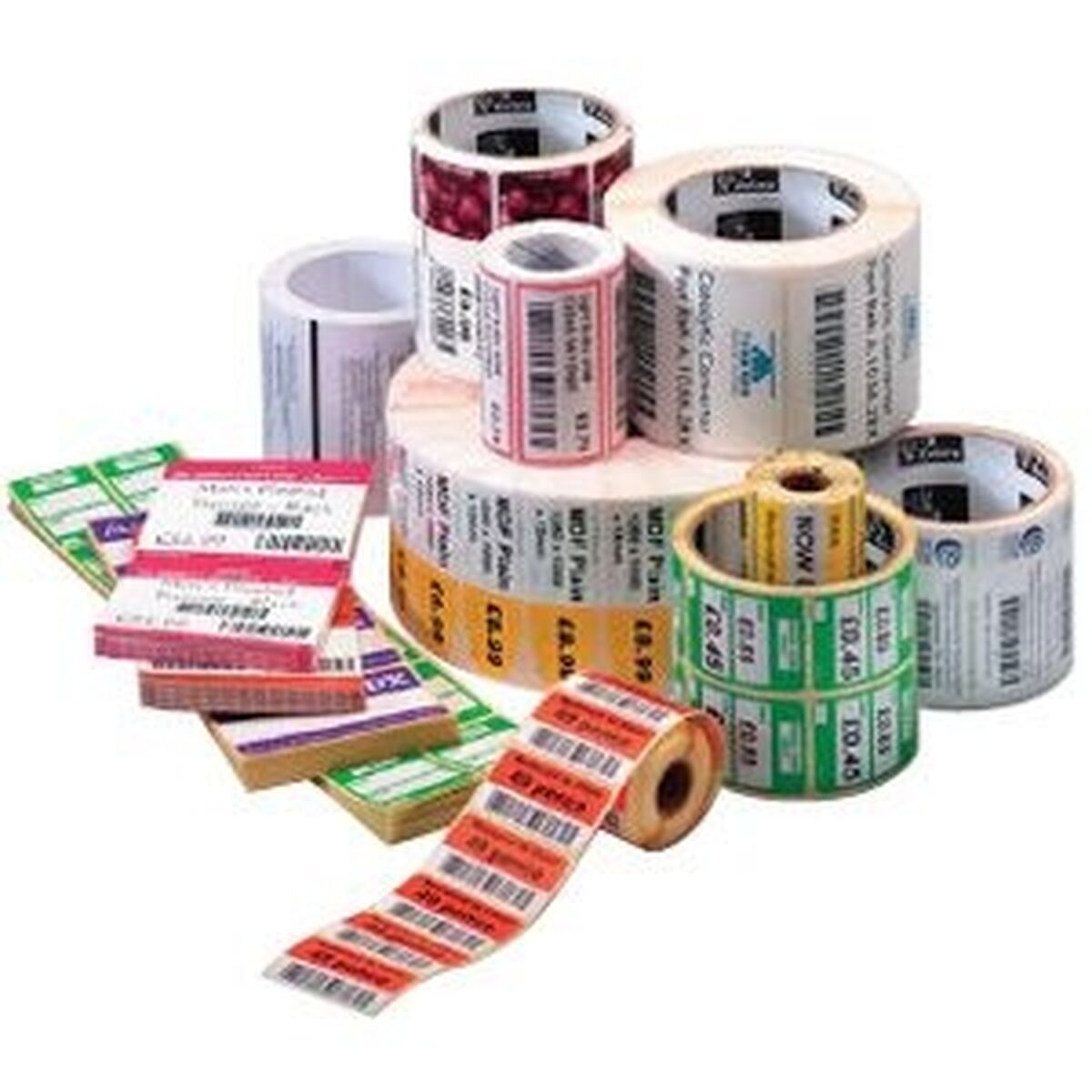 Zebra Printer Labels Zebra Select 2000D White Ø 25 Mm (12 Units)