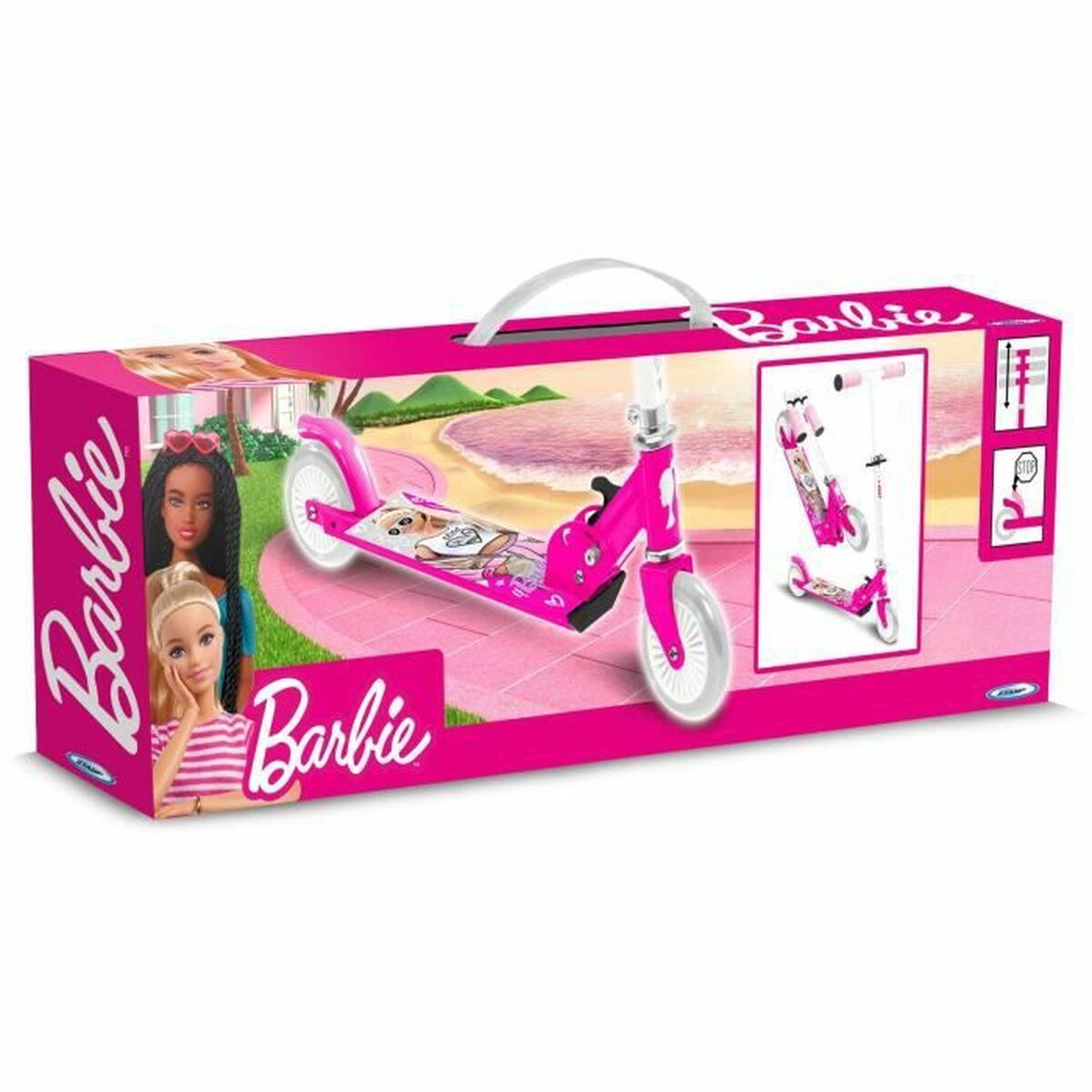 Barbie Scooter Barbie Pink Aluminium