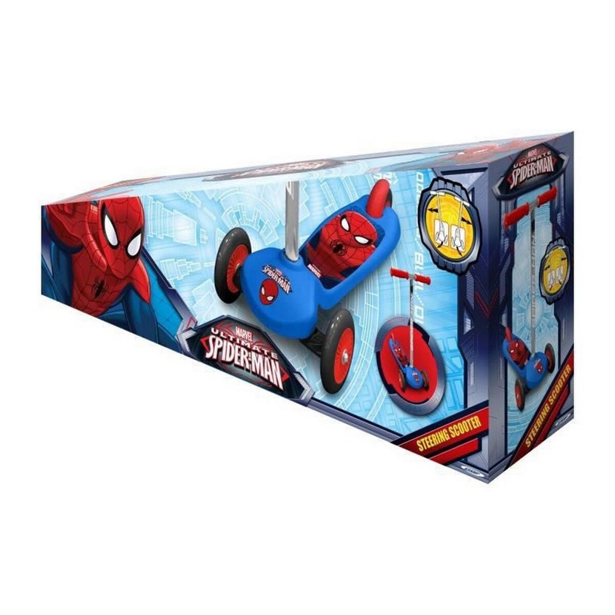 Stamp Scooter Stamp Spiderman Blue