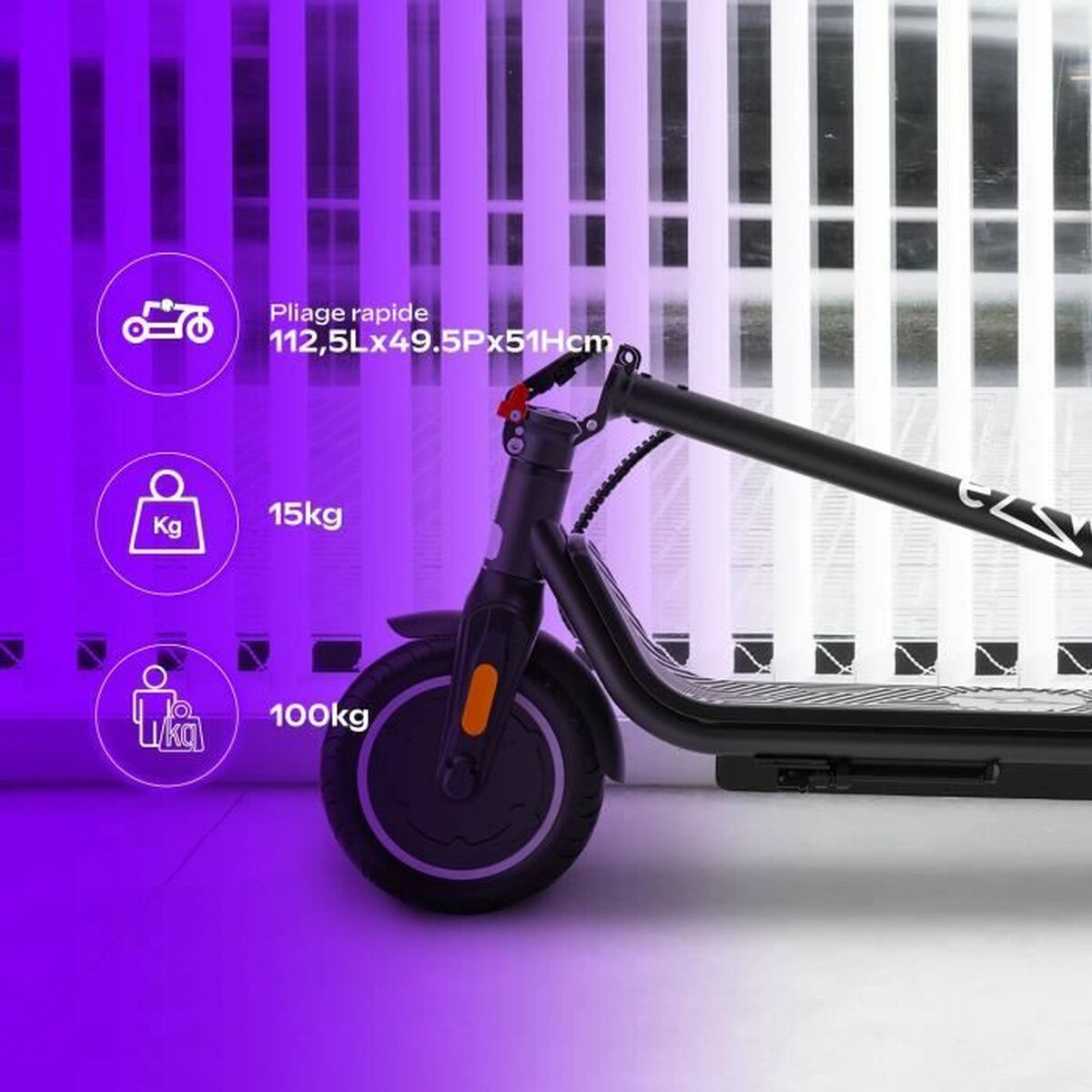 Ezway Electric Scooter Ezway Black 450 W 25 Km/H