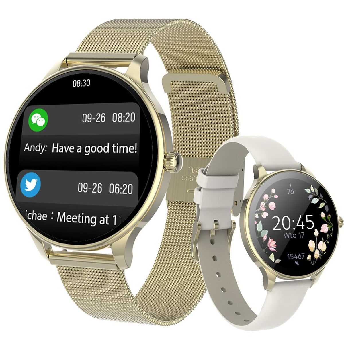Forever Smartwatch Forever Gsm180307 Rose Gold