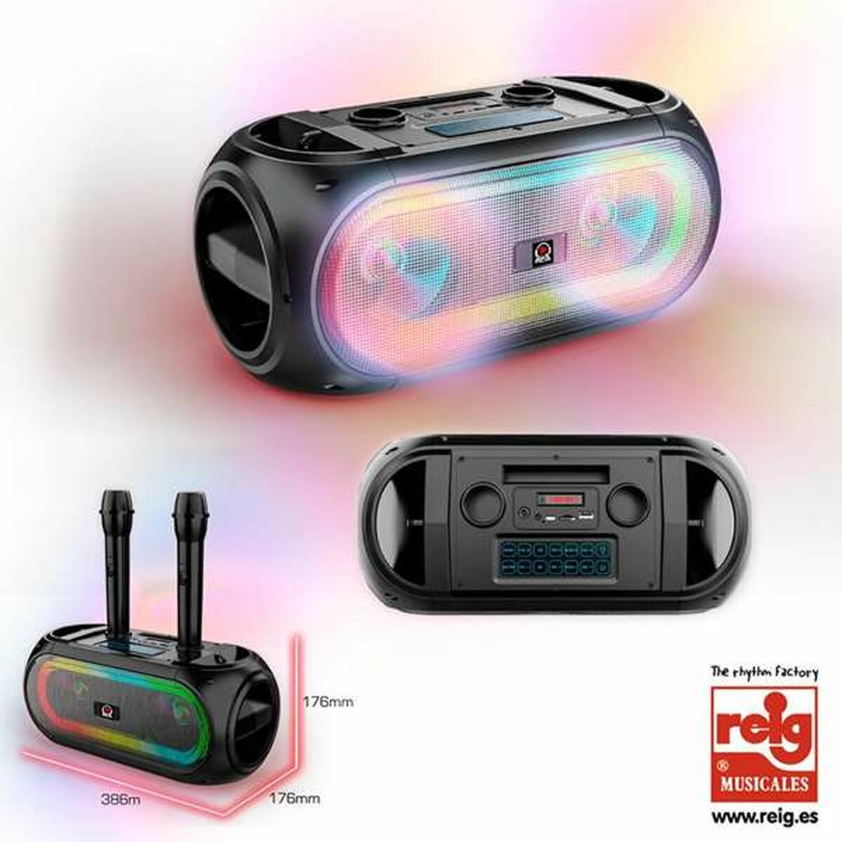 Reig Portable Bluetooth Speakers Reig