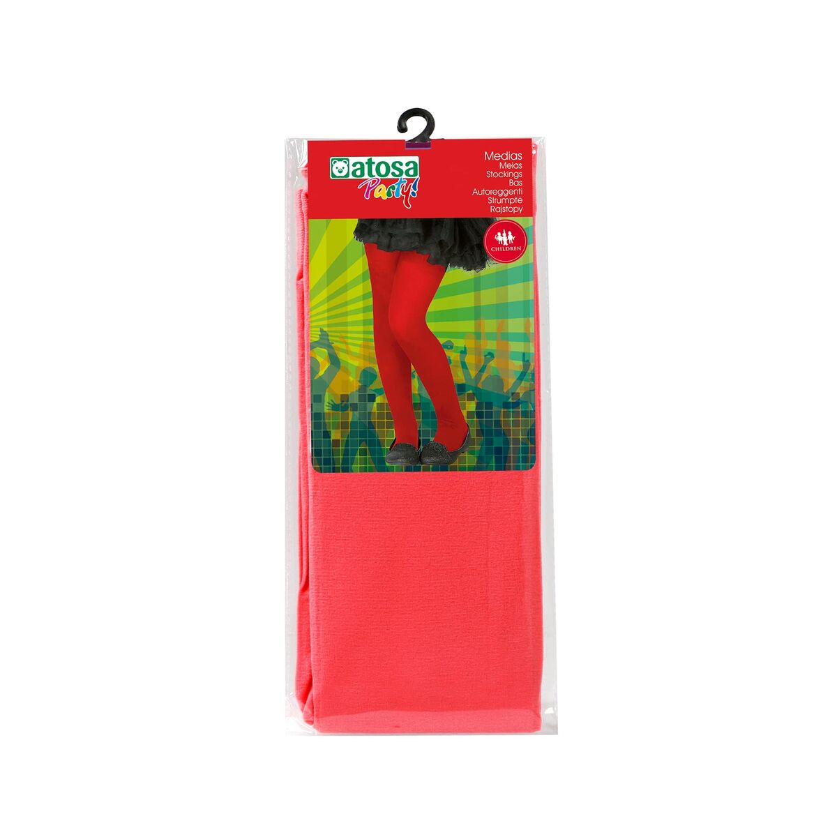 Costume Stockings 59289 Red Costume Girl (Refurbished A)