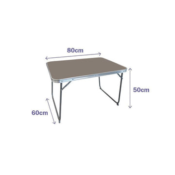 Folding Table Marbueno 80 x 70 x 60 cm Grey