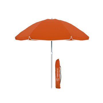Beach parasol Marbueno Orange Ø 180 cm