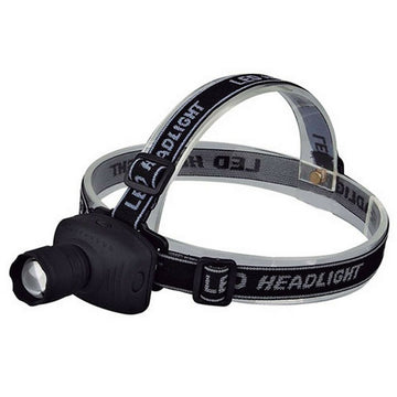 LED Head Torch TM Electron Zoom Black