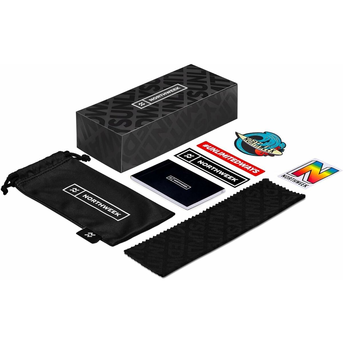 Northweek Unisex Sunglasses Northweek Gravity Grey Transparent Ø 48 Mm