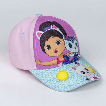 Child Cap Gabby's Dollhouse Turquoise