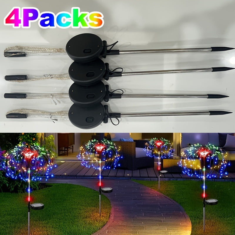 Solar Led Smoke Lamp Outdoor Courtyard Garden