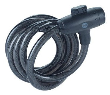 Cable Bicicleta With Key Steel 12MM - YCK0/12/200/2 Black — image 1