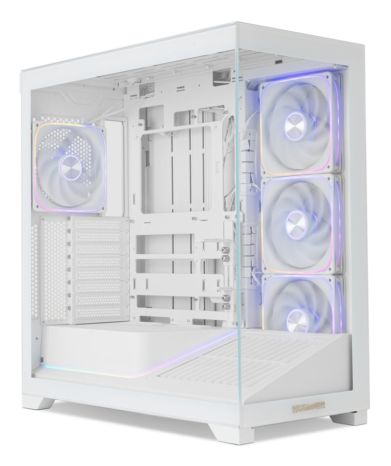 Nox PC Case Gaming Semitorre Hummer Blade White
