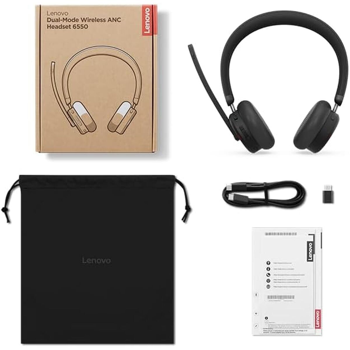Lenovo Headphones Lenovo 4Xd1S19778 Black
