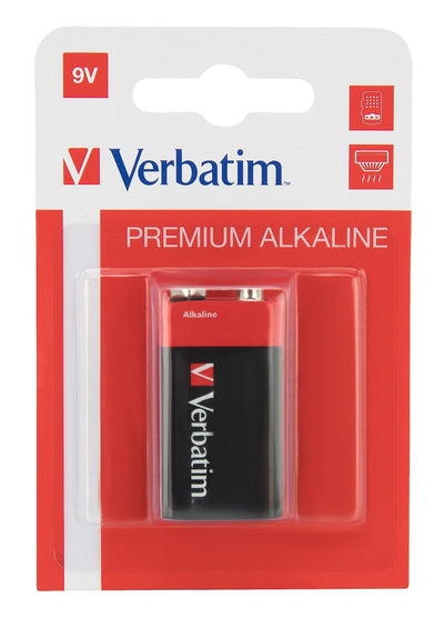 Verbatim Batteries Alcalinas 9V - 6LR61- Pack 1 Ud — image 1
