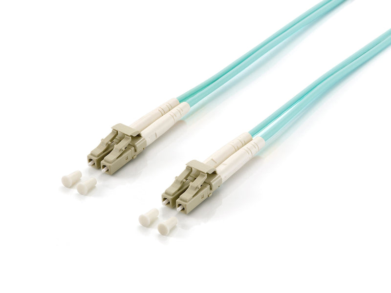 Equip Network Cable Lc-lc 35.00M Multimode Duplex OM3 Turquesa