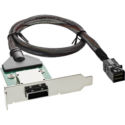 Inline® Sas HD Low Profile Adapter Bracket Ext. SFF-8088A Int. SFF-8643 0.5M — image 1