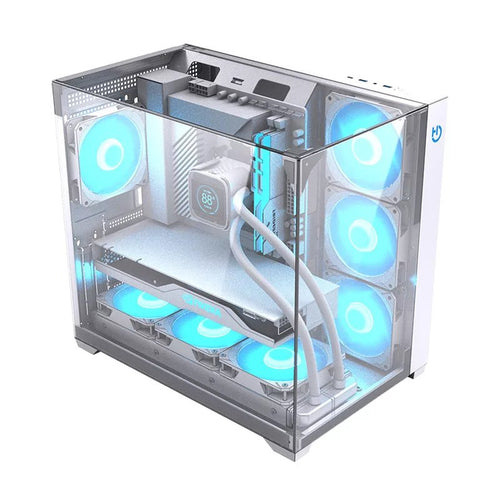 Hiditec Chasis ATX Gaming Sky White USB 3.1 Type-c — image 1
