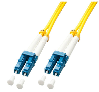 Lindy 47450 Cable Fibre Optic 1M Lc OS2 Yellow — image 1