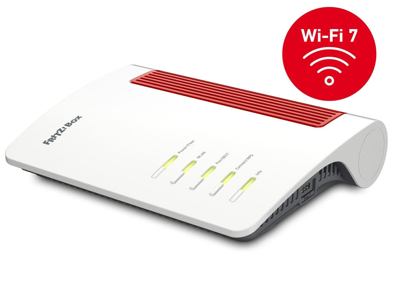 Box 5690 Router Wireless 2.5 Gigabit Ethernet Double Band (2,4GHZ 5GHZ) Red White