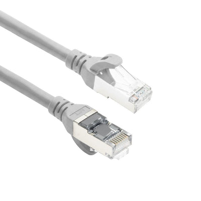 Grey 15 Meters Tpe S FTP CAT.6A Ultra-flex Patch Cable Snagless With RJ45 Connectors — image 1