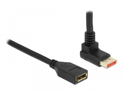 Delock Alargador DisplayPort Male 90° Hacia Arriba Ángulo a Female 8K 60 HZ 3M — image 1