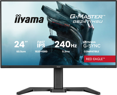 Iiyama Monitor 24 GB2471HSU-B1 16:9 2x HDMI + DP + USB-C IPS — image 1