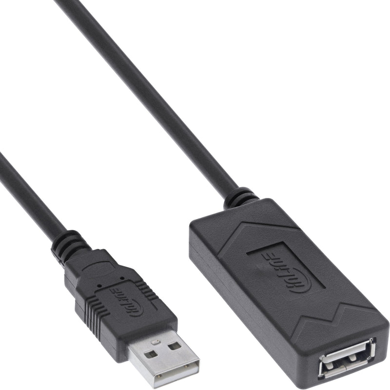 Inline® USB 2.0 Active Extension, USB-A Male/Female, 5M