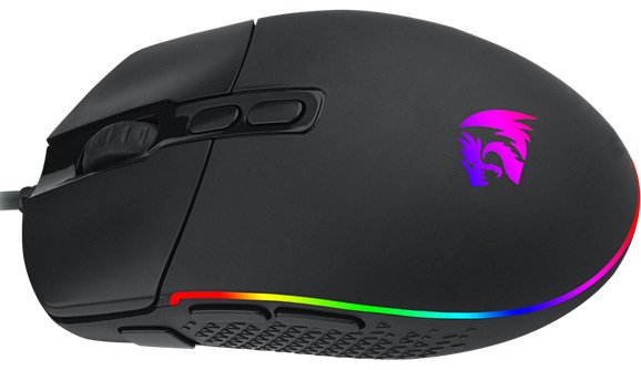 Redragon Mouse Gaming Invader RGB Black