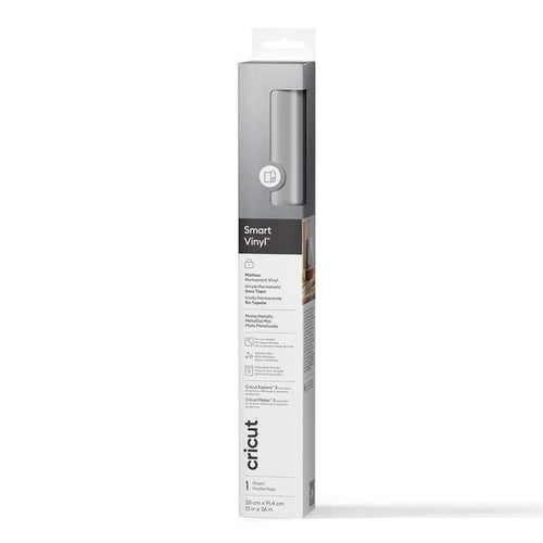 Cricut Smart Vinyl Permanent 33X91CM 1 Sheet (mat Silver) — image 1
