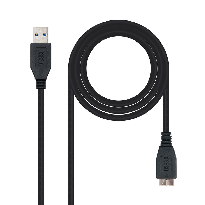 Nanocable USB Cable -a 3.0 Male a Micro-USB 3.0 Male 2M