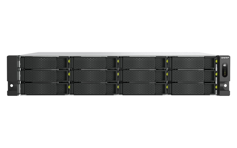 QNAP TS-H1465U Server NAS 12 Compartimentos SATA 6GB/S RAM 16GB Gigabit Ethernet / 2.5 Gigabit Ethernet / 10 G