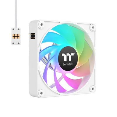 Thermaltake Fan PC Inv Magnetic CT140 Ex ARGB 3XVENT White — image 1