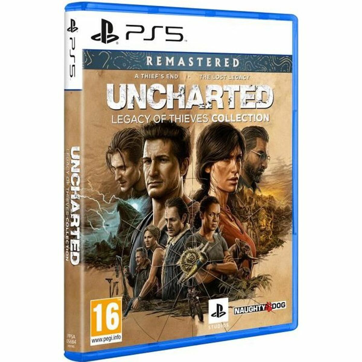 Naughty Dog Playstation 5 Video Game Naughty Dog Uncharted: Legacy Of Thieves Collection Remastered