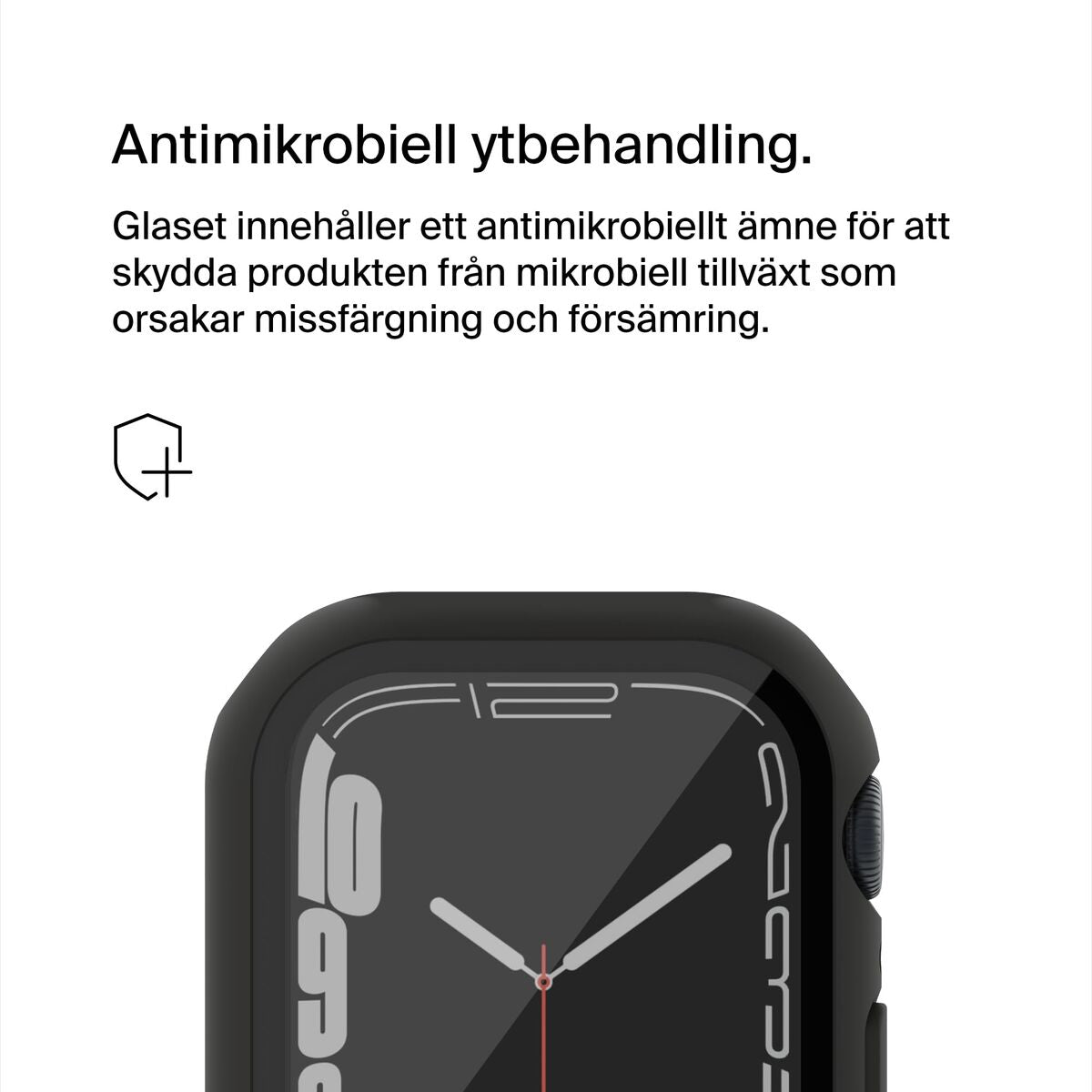 Belkin Smartwatch Screen Protector Belkin Ovg004Zzbk-Rev Black