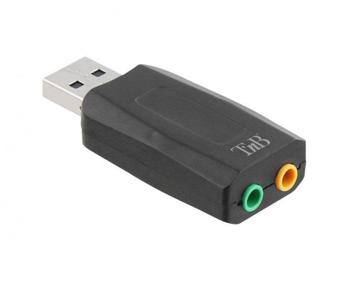 Tnb USB Audio Adapter / 2 Jack - 5.1 Sound Card - Black — image 1