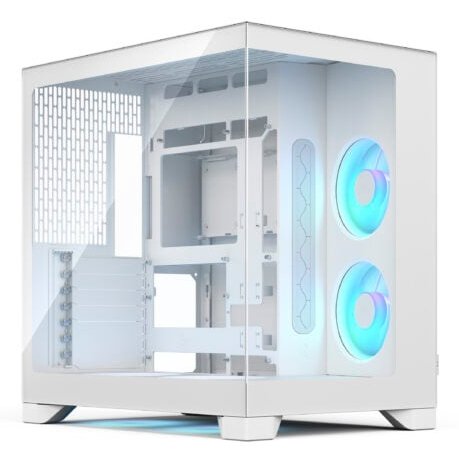 Fractal Design PC Case Pop 2 Vision RGB White Panoramaglas) FD-C-POV2A-03