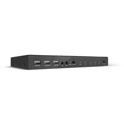 Lindy 4 Port HDMI 18G, USB 2.0 & Audio KVM Switch — image 1