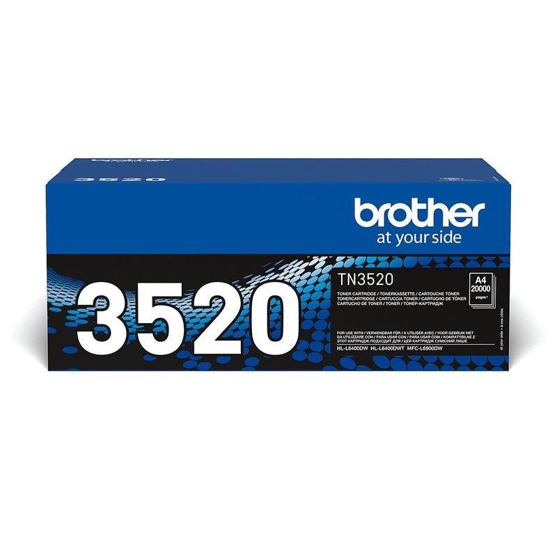 Brother Genuine Toner TN-3520 Black