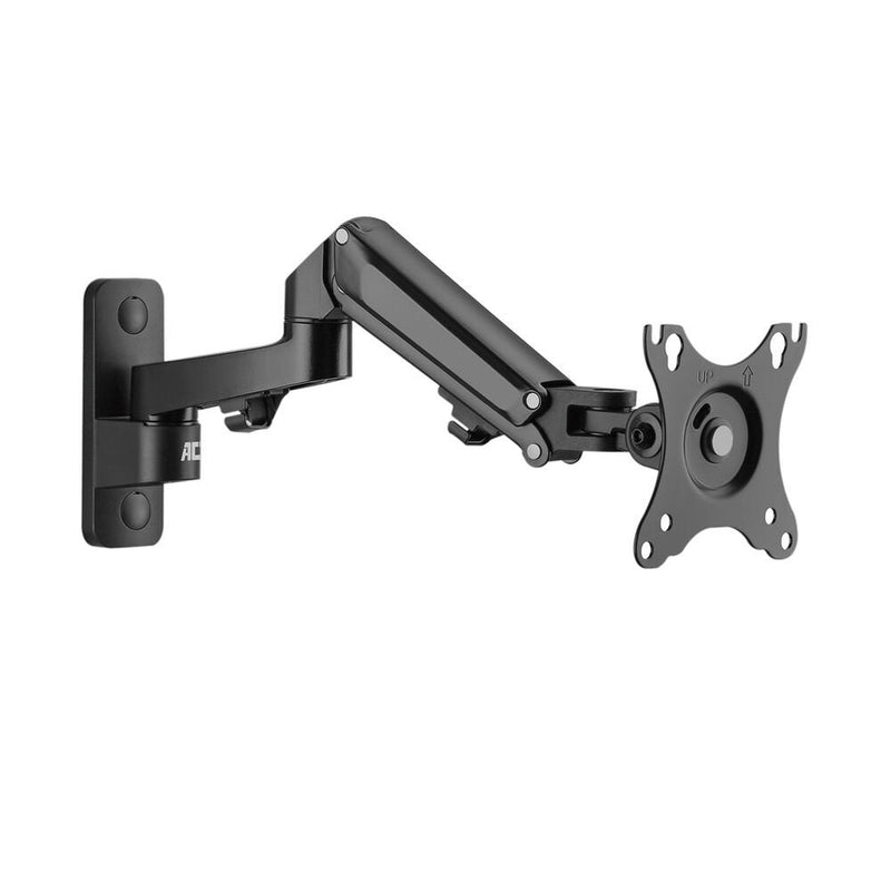 Monitor Arm 27 Inch, Wall Mount With Gas Spring, 1 Screen