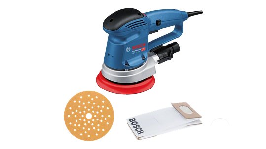Bosch Lijadora Excéntrica Professional Gex 34-150 Professional Blue/Black 340 Watts 601372800