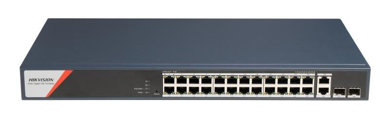 Hikvision Switch DS-3E1528HP-SI-24P2T2F Managed PoE
