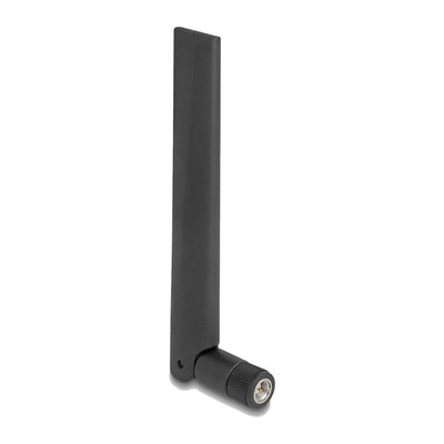 Delock 88399 Antenna Wi-Fi 6E Male Sma 3 dBi Omnidirectional With Articulación Inclinación Black — image 1