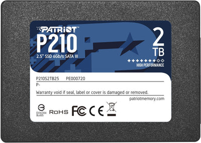 Patriot Hard Drive P210 2.5 SSD 2TB SATA 3 — image 1