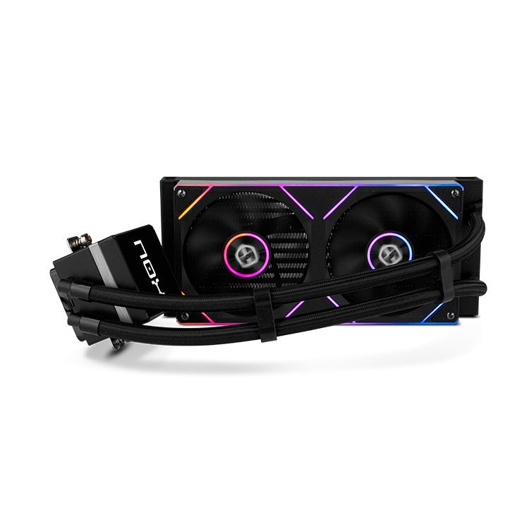 Nox Refrigeracion Liquida CPU Hummer M-240 240MM LCD Magnetic ARGB Black