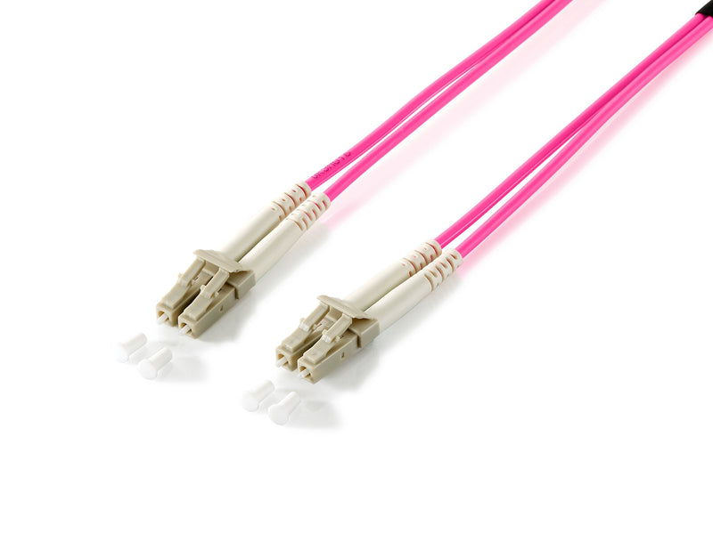 Equip Lwl Cable Fibre Optic Lc-lc 15.00M Multimode Duplex OM4 Violet