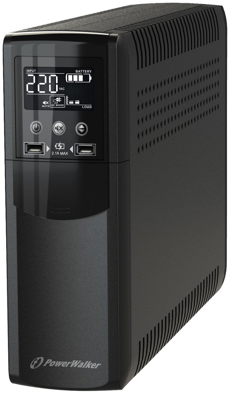 Powerwalker Vi 1000 Csw IEC UPS (ups) Line Interactive 1000VA 600W 8 Salidas AC