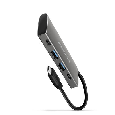 Axagon HMC-4G2 USB-C 3.2 Gen 2 Concentrador 10Gbps With. 2x USB-A + 2x Usb-c, USB Cable -c 13CM — image 1