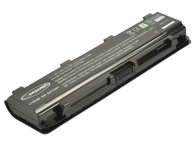 2-POWER Battery 10.8V 5200MAH Replace Toshiba PA5109U-1BRS CBI3512A