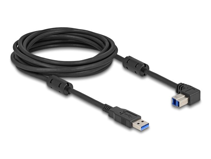 Delock USB 5Gbps Cable Type a Connector Male a Type B Connector Male 90° Abajo Angulado 5M