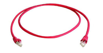 Telegärtner RJ45, 15M Network Cable Red CAT.6A S/FTP (s-STP) — image 1