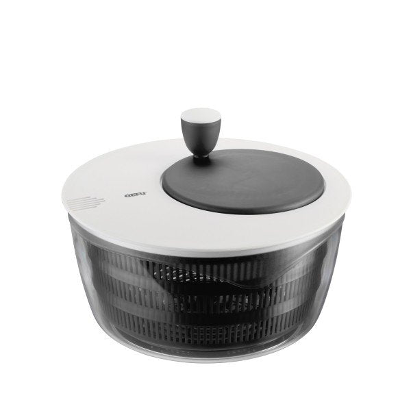 Gefu Rotare Colander Ensalada Black White Manivela/Pomo